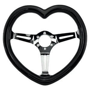 14" (350mm) Hella Heart Point Black Heart (wood)