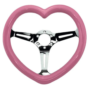 14" (350mm) Hella Heart Point Pink Heart (wood)