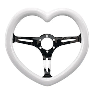 14" (350mm) Hella Heart Point White Heart (wood)