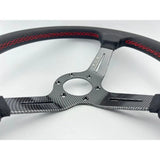 14" (350mm) ND Carbon Style Steering Wheel