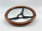 14" (350mm) ND Wood Front Black Spoke Med Dish