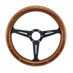 14" (350mm) ND Wood Front Silver Spoke