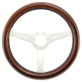 14" (350mm) ND Wood Front Silver Spoke