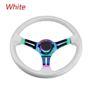 14" (350mm) Neo Steering Wheel - White