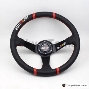 14" (350mm) PVC Rallyart Style Steering Wheel