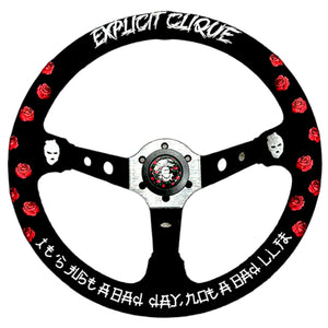 14" (350mm) Rose Steering Wheel