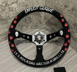 14" (350mm) Rose Steering Wheel