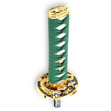 15cm Green Katana  Samurai Gear Knob