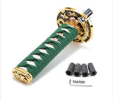 15cm Green Katana  Samurai Gear Knob