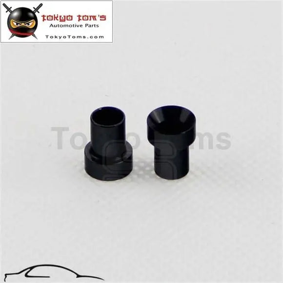 2Pcs 3An Aluminum Tube Sleeve Fittings Tube Size 3/16