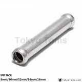 Straight Aluminum Intercooler Intake Turbo Pipe OD 8mm/10mm/12mm/14mm/16mm x L: 3" - Tokyo Tom's