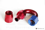 180 Degree Swivel Fitting Hose End Adaptor An4 An-4 4 An Aluminium Oil Hose Fitting Oil Adaptor Reusable Swivel Hose End