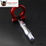 19.5mm Aluminum Screw Tow Towing Hook Fit Audi A4 A4L 1.8T 2.0T 09-15 Red