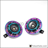 1Pair 12V 110Db Universal Grille Mount Twin Electric Car Horn - Tokyo Tom's