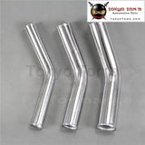 63mm 2.5" 2-1/2 Inch 45 Degree Aluminum Turbo Intercooler Pipe Piping Tubing Length 300mm - Tokyo Tom's