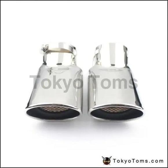 2 Pcs Chrome Stainless Steel Exhaust Muffler Tip For Land Rover 05-12 Range Rover Diesel - Tokyo Tom's