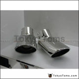 2 Pcs Chrome Stainless Steel Exhaust Muffler Tip For Land Rover 05-12 Range Rover Diesel - Tokyo Tom's