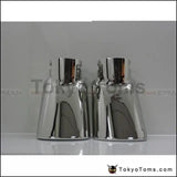 2 Pcs Chrome Stainless Steel Exhaust Muffler Tip For Land Rover 05-12 Range Rover Diesel - Tokyo Tom's