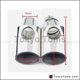 2 Pcs Chrome Stainless Steel Exhaust Muffler Tip For Land Rover 05-12 Range Rover Diesel - Tokyo Tom's