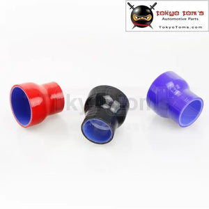 2.25" To 2.5" Straight Reducer Silicone Turbo Hose Coupler 57mm - 64mm