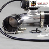 2.36''60mm 90 Degree Flange Pipe +Sqv Blow Off Valve Bov Iv 4 Black + Silicone Hose Kit Black