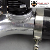 2.36''60mm 90 Degree Flange Pipe +Sqv Blow Off Valve Bov Iv 4 Black + Silicone Hose Kit Black