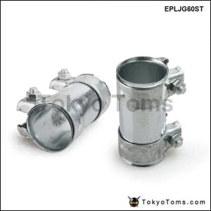 2.3"Exhaust Connector Coupler Front Adapter Pipe Tube Joiner 60mm  EPLJG60ST - Tokyo Tom's