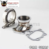 2.5 Inch V Band Clamp Stainless Steel Vband 63.5mm Turbo Dump Pipe T2 T25 T28