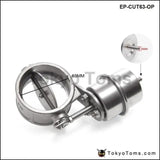 2.5'' 63mm Open Style Vacuum Exhaust Cutout Valve With Wireless Remote Controller Set - Tokyo Tom's