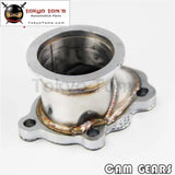 2.5" 63mm V-Band Clamp Flange Turbo Down Pipe Adapter For T25 T28 GT25 GT28