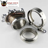 2.5" V Band Clamp Stainless Steel + 63mm Turbo Dump Pipe To T8 T2 T25 T28