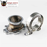 2.5" V Band Clamp Stainless Steel + 63mm Turbo Dump Pipe To T8 T2 T25 T28