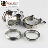 2.5" V Band Clamp Stainless Steel + 63mm Turbo Dump Pipe To T8 T2 T25 T28