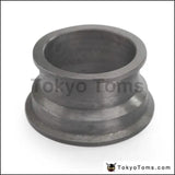 2.5" V-Band To 3" V-Band Turbo Downpipe Flange Adapter Conversion Kit Cast Iron - Tokyo Tom's