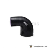 2.75"-3" 70Mm-76Mm 4-Ply Silicone 90 Degree Elbow Reducer Hose Black For Audi A4 VW Passat B5 1.8T 94-05 - Tokyo Tom's