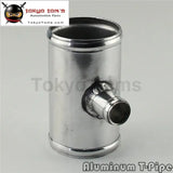 2.75" 70mm Od Aluminium Bov T-Piece Pipe Hose 3 Way Connector Joiner Spout 25mm Od - Tokyo Tom's