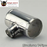 2.75" 70mm Od Aluminium Bov T-Piece Pipe Hose 3 Way Connector Joiner Spout 35mm Od - Tokyo Tom's