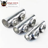 2.75" 70mm  Universal Dual Two Inlet Blow Off Valve Adapter Flange Pipe For Bov - Tokyo Tom's