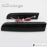 2008-14 LED Bumper Reflector Smoked Lens Tail Brake Light For Mitsubishi Lancer EVO Evolution X