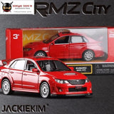 2011 Subaru Impreza 1:36 scale Coupe metal pull back WRC STI cars 2 open door