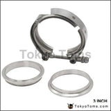 2013 Universal Upgraded 3 Inch Auto Parts V-Band Clamp Kit For Turbo, Exhaust Pipes - Tokyo Tom's