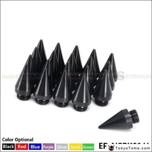 20Pcs Universal Aluminum Extened Tuner Spikes Spear Tip For Wheels Rims Lug Nuts JDM Racing - Tokyo Tom's