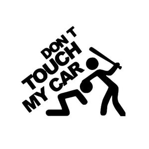 20*19cm DON'T TOUCH MY Vinyl Sticker - Tokyo Tom's