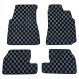 NISSAN SILVIA S13 / S14 / S15 / 200SX / 240 SX CHECKER FLOOR MATS - Tokyo Tom's