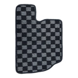 NISSAN SILVIA S13 / S14 / S15 / 200SX / 240 SX CHECKER FLOOR MATS - Tokyo Tom's