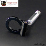 24mm T2 Aluminum Racing Screw Cnc Tow Towing Hook Fit Toyota Yaris 07-11 Black