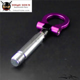 24mm T2 Aluminum Racing Screw Cnc Tow Towing Hook Fit Toyota Yaris 07-11 Purple