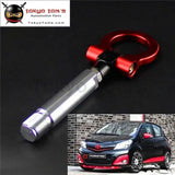 24mm T2 Aluminum Racing Screw Cnc Tow Towing Hook Fit Toyota Yaris 07-11 Red