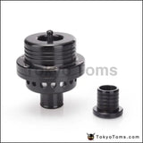 25Mm Turbo Blow Off Valve, Dual Piston With Blanking Plug - Universal - Black - Tokyo Tom's