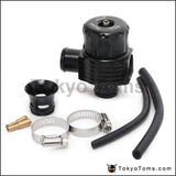 25Mm Universal Dual Port Blow Off Valve (Black) Diverter Valve Dump Valve - Tokyo Tom's